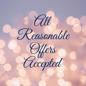 🥳All Reasonable Offers Accepted 🤩
